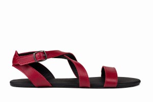 Sandalias Ahinsa Hava Barefoot Mujer Burdeos | AUH5219BD