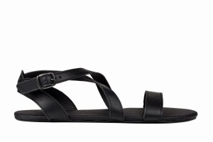 Sandalias Ahinsa Hava Barefoot Mujer Negras | EAM5846DL