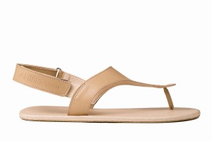 Sandalias Ahinsa Simple Barefoot Mujer Beige | AKD8655DG