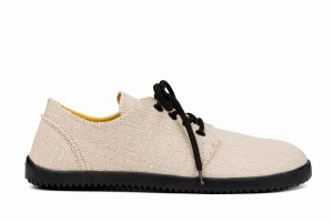 Zapatos Casuales Ahinsa Bindu 2 Hemp Barefoot Hombre Beige | IQL639PH