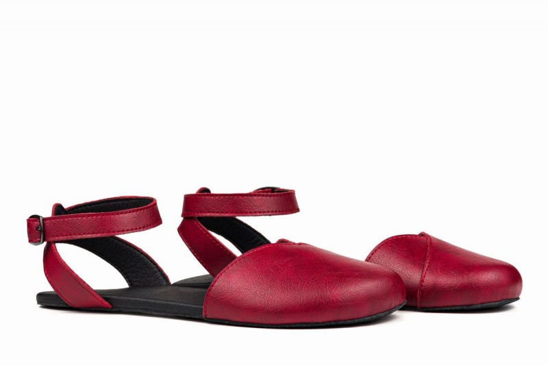 Ballerinas Ahinsa Barefoot Mujer Burdeos | WUX4654DA