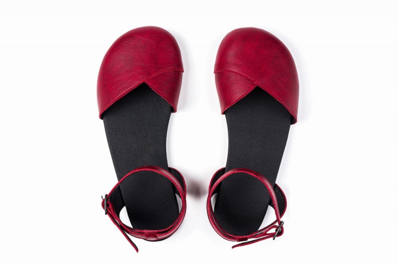 Ballerinas Ahinsa Barefoot Mujer Burdeos | WUX4654DA