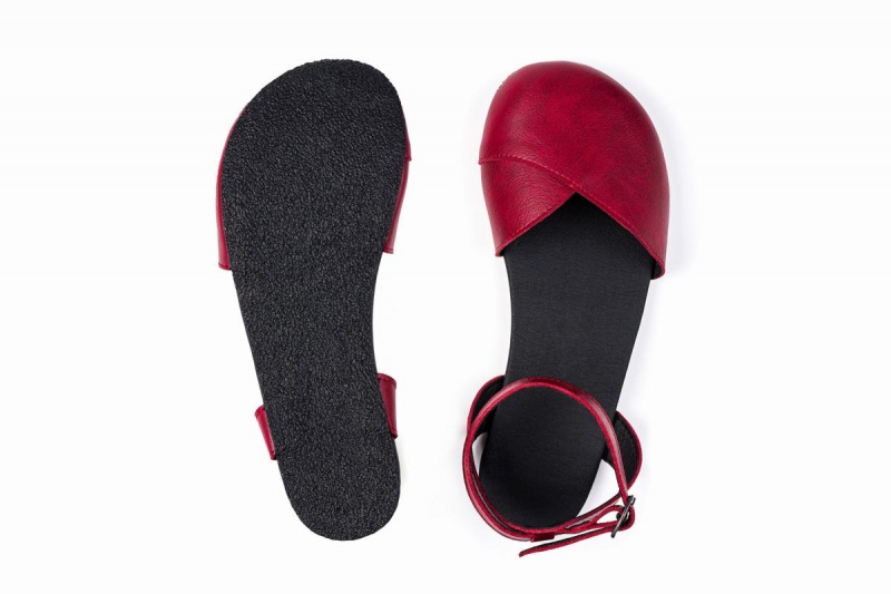 Ballerinas Ahinsa Barefoot Mujer Burdeos | WUX4654DA