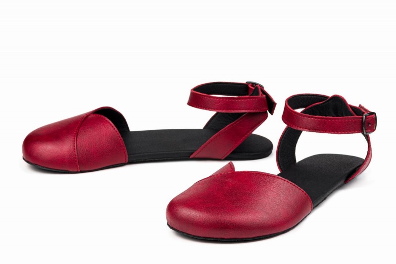 Ballerinas Ahinsa Barefoot Mujer Burdeos | WUX4654DA