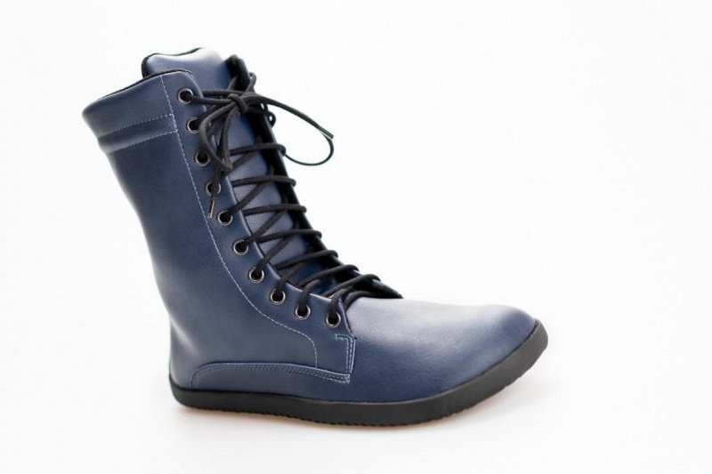 Botas de Invierno Ahinsa Jaya Barefoot Hombre Azules | OSO9996PL