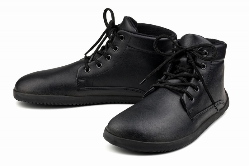 Botines Ahinsa Sundara Barefoot Hombre Negras | NXM2068WP