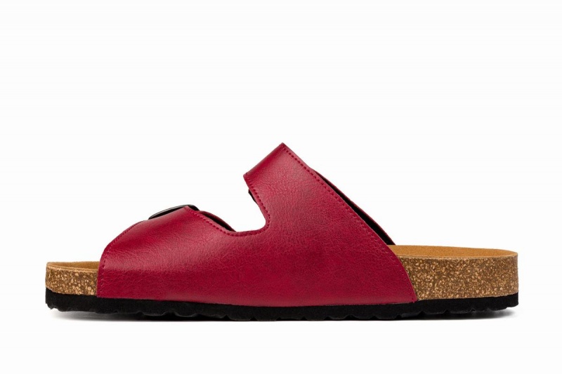 Sandalias Ahinsa Barefoot Hombre Burdeos | THV3663EQ