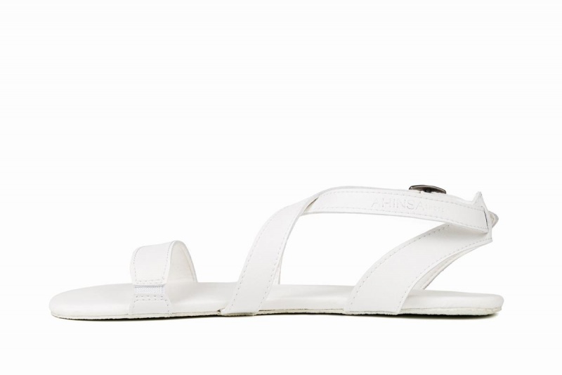 Sandalias Ahinsa Hava Barefoot Mujer Blancas | NEO7960YE