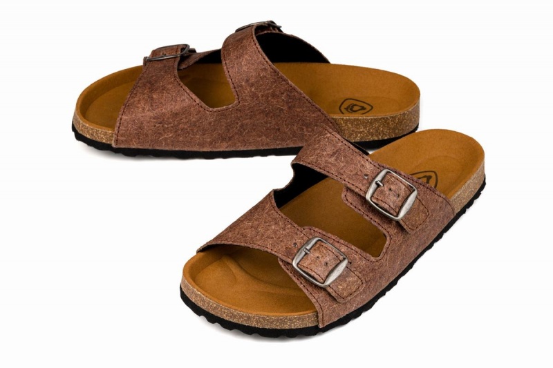 Sandalias Ahinsa Malai Barefoot Hombre Marrones | ZNA9594KR