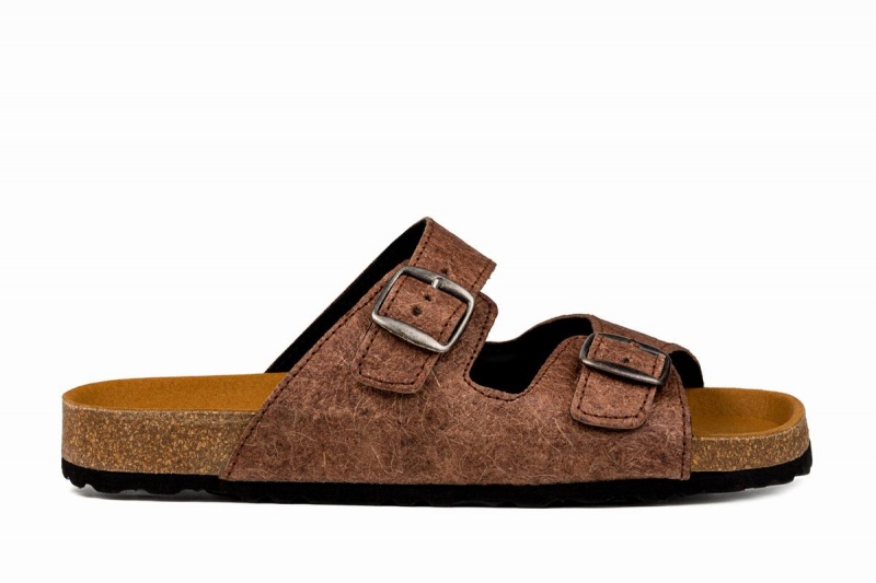 Sandalias Ahinsa Malai Barefoot Hombre Marrones | ZNA9594KR