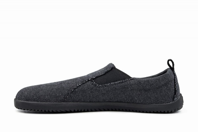 Zapatillas Sin Cordones Ahinsa Recycled Barefoot Hombre Gris Oscuro | ZSW8120XL