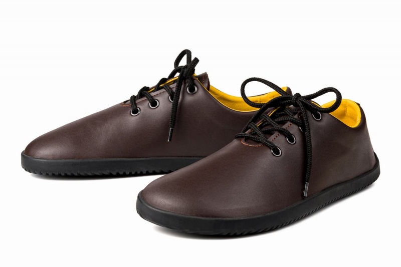 Zapatos Casuales Ahinsa Ananda Barefoot Hombre Marrones | CPD6037LP