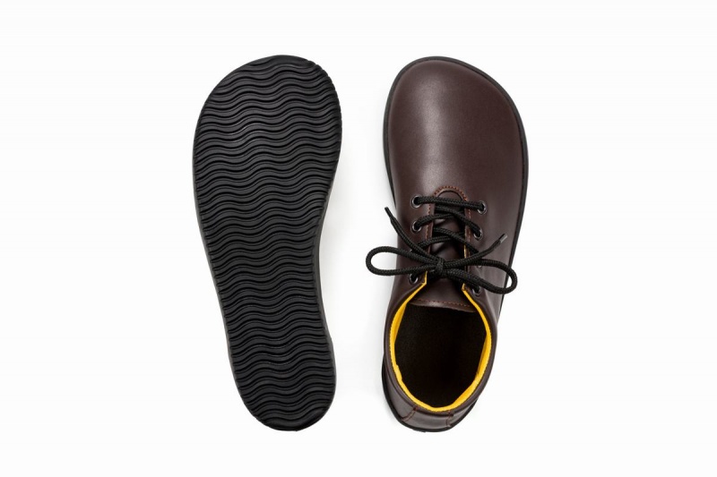 Zapatos Casuales Ahinsa Ananda Barefoot Hombre Marrones | CPD6037LP