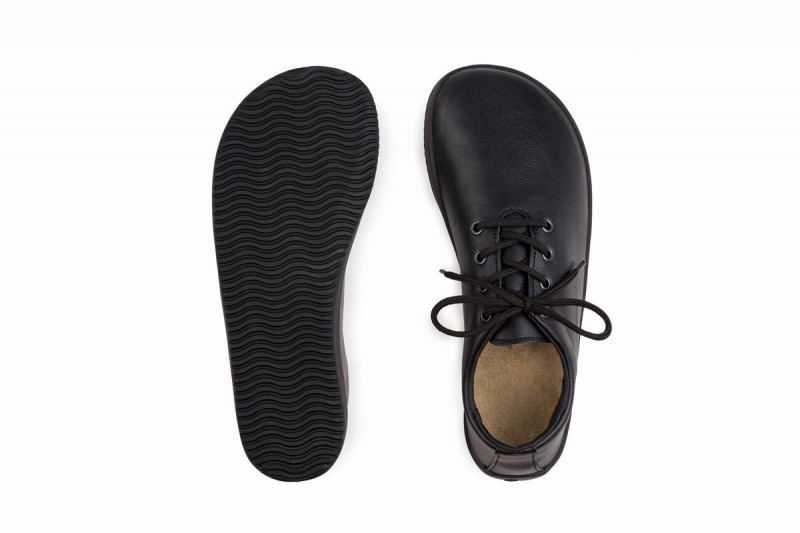 Zapatos Casuales Ahinsa Ananda Barefoot Hombre Negras | ODR824WX